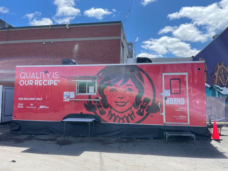 Wendy's delivery kitchen located on Preston Street in Ottawa. (Peter Szperling/CTV News Ottawa)