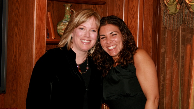 Stacy Feldman, left, is seen in this photo with her friend, Jan Goldenberg, in Montreal for Goldenberg's birthday in 2008. (Submitted photo)