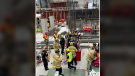 Emergency crews rescued a worker at a construction site on Parkdale Avenue. The worker had a seizure and fell about two metres, officials said. (Ottawa Fire Services)