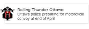 Rolling Thunder Ottawa - Special Promo