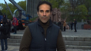 CTV News in Ukraine: Symbolic statue removed