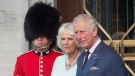 Prince Charles and Camilla, Duchess of Cornwall are seen outside Rideau Hall, in Ottawa on Saturday, July 1, 2017. (Adrian Wyld/THE CANADIAN PRESS)