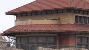 Allandale Train Station in Barrie, Ont., on Wed., April 27, 2022. (MIKE ARSALIDES/CTV NEWS)