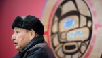 Grand Chief Stewart Phillip, president, Union of the BC Indian Chiefs addresses a news conference in Vancouver, B.C., Wednesday, January 15, 2020. THE CANADIAN PRESS/Jonathan Hayward