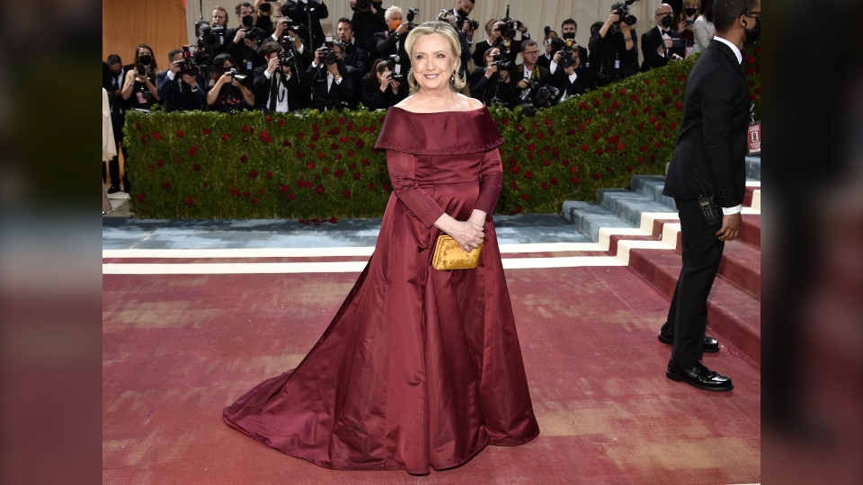 Hillary Clinton attends the Met Gala 2022