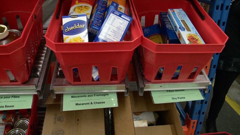 The Ottawa Food Bank is seen here in this file image. (CTV News Ottawa)