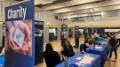 Churchbridge Credit Union hosted a "Reality Check" event to help students learn about finances. (Brady Lang/CTV News)