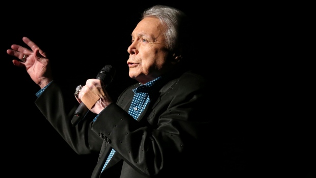 Country music legend Mickey Gilley, 80, performs at Shenandoah University in Winchester, Va. to benefit the Shenandoah Valley Battlefields National Historic District, Saturday, Jan. 14, 2017. (Jeff Taylor/The Winchester Star via AP, File)