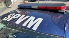 Montreal police (SPVM) car. FILE PHOTO (Daniel J. Rowe/CTV News)