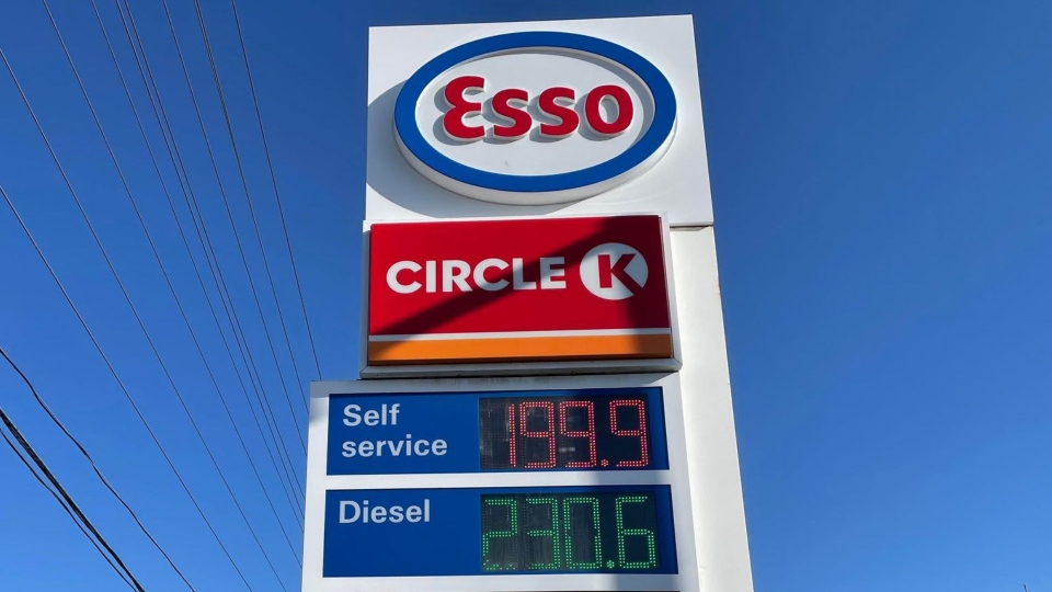 Record gas price Ottawa