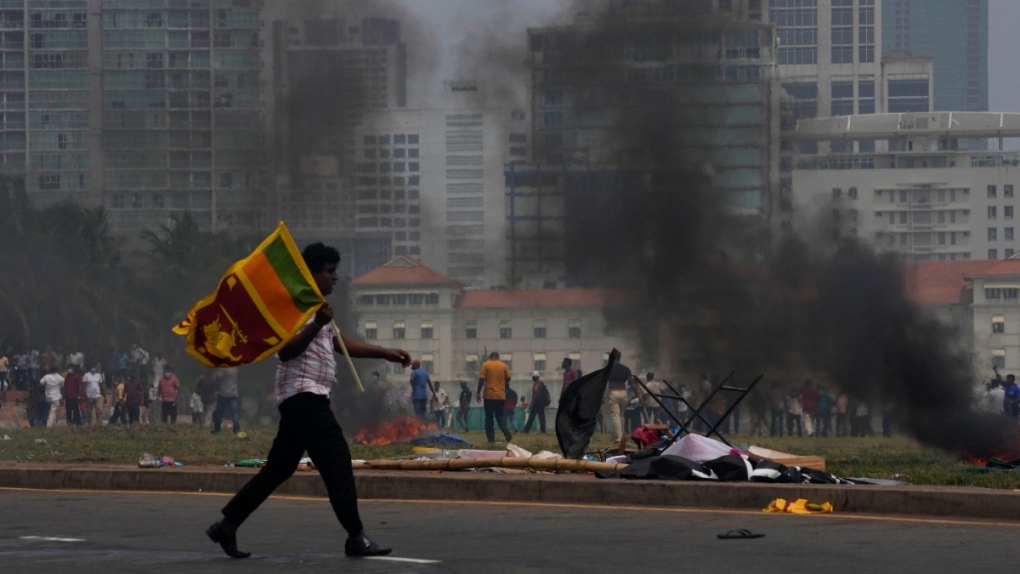 Protests in Colombo, Sri Lanka