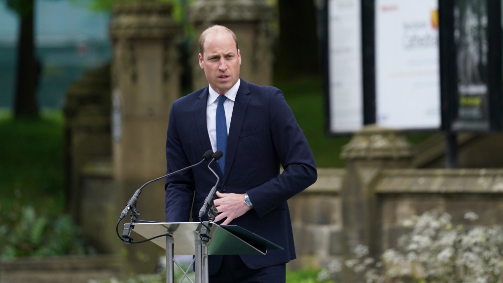 Prince William bombing tribute