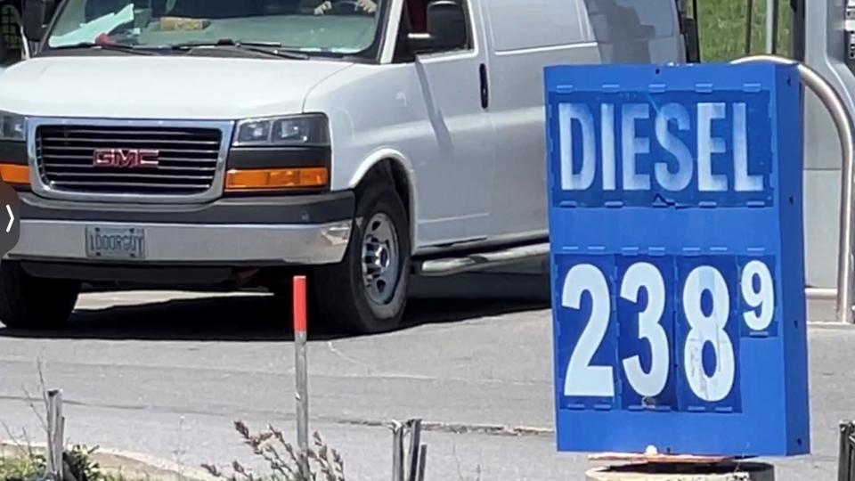 Diesel price Ottawa May 10 2022