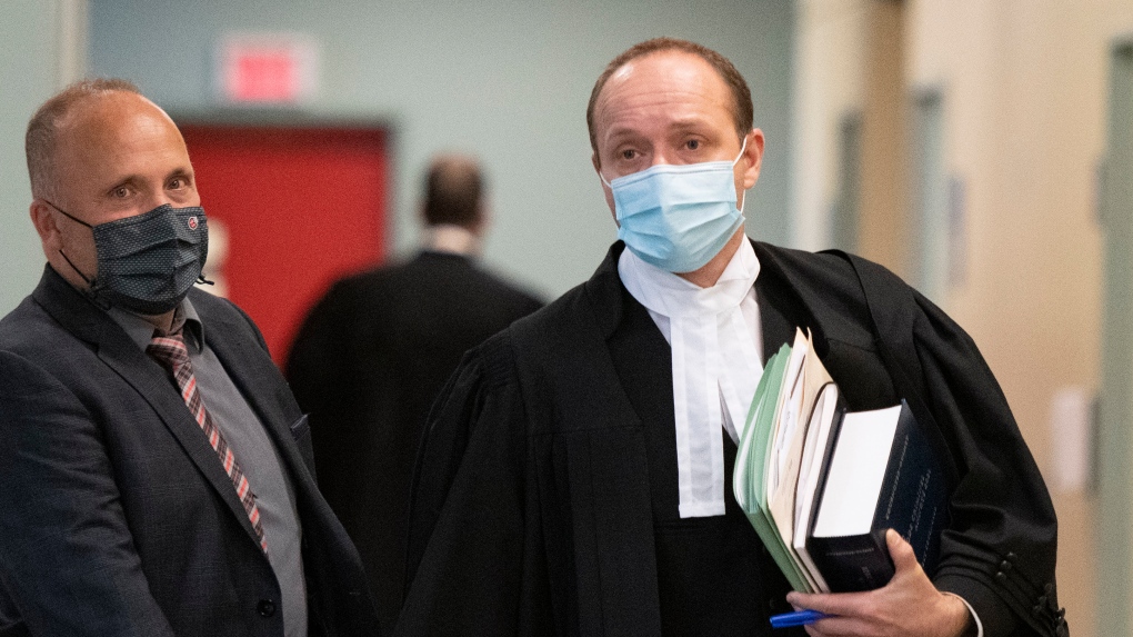 Quebec Crown prosecutor Francois Godin