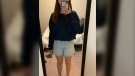 Sophie Labbée, 18, was called out of class at Ottawa's Béatrice-Desloges Catholic High School and told her shorts did not comply with the school's dress code. (Courtesy: Sophie Labbée)