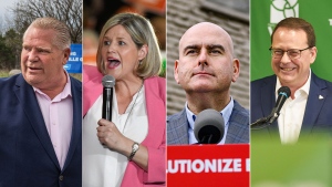 Ontario leaders composite