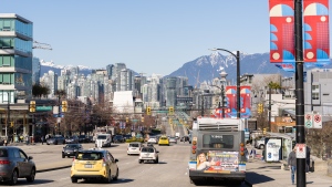 Broadway at Cambie in Vancouver is seen in this undated image. (Shutterstock)