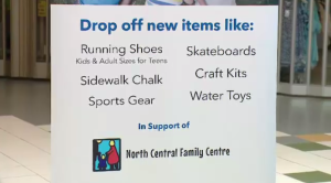 CTV’s Gear Up For Summer campaign has officially kicked off! Bring donations of runners, chalk, skateboards or anything that will keep kids having fun this summer to the Northgate Mall or Capital Auto Mall locations.