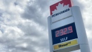 A gas station is pictured in Victoria on May 17, 2022. (CTV News)