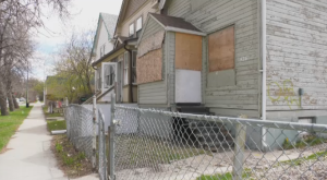 Sel Burrows and a group of volunteers put together the list of properties, consisting mainly of houses and apartments blocks, which aren't properly secured and are a danger to the community.
