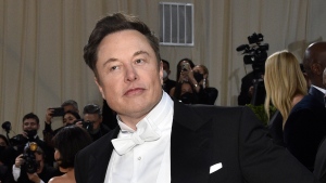 FILE - Elon Musk attends The Metropolitan Museum of Art's Costume Institute benefit gala celebrating the opening of the "In America: An Anthology of Fashion" exhibition on Monday, May 2, 2022, in New York. (Photo by Evan Agostini/Invision/AP)