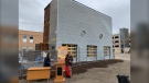 The new public washroom in downtown Winnipeg. (Source: Gary Robson/CTV News)