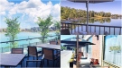 Chairman’s Steakhouse (left), The Lake House (top right) and The Nash (bottom right) locations are among those featured on a list of Canada’s 100 Best Restaurants for Outdoor Dining. (Photos via Facebook)