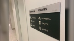 All bathrooms at the Canadian Museum for Human Rights have been made gender-neutral (CTV News Photo Jamie Dowsett)