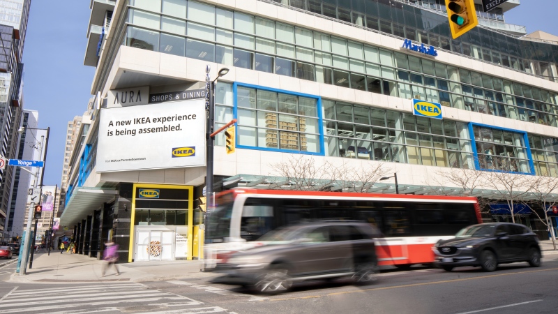 The new downtown Toronto IKEA location. (IKEA)
