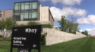 Ivey Business School exterior as seen on May 17, 2022. (Brent Lale/CTV News London)