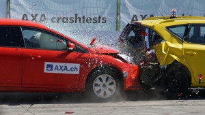 A crash test is seen taking place in this file photo. (Pixabay)