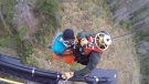 Hiker rescued by helicopter in Algonquin Provincial Park. May 16/22 (JRCC Trenton)