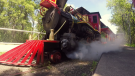 The current owner of the Assiniboine Park Steam Engine is looking to sell the train, with the hopes of keeping it in Winnipeg. May 18, 2022. (Source: Scott Andersson/CTV News)