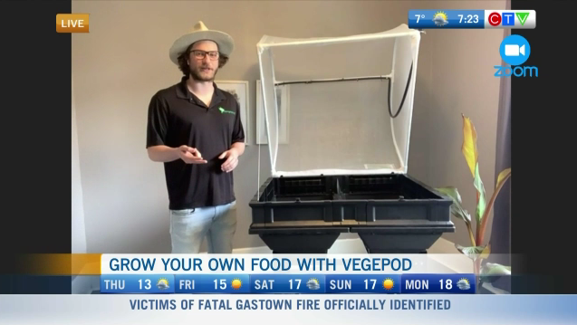 Grow Your Own Food With Vegepod
