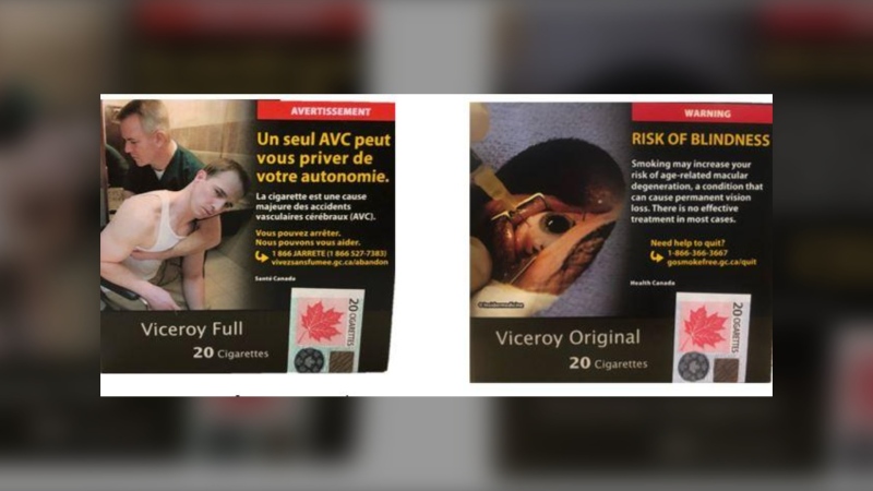 Health Canada is recalling more than 256,000 packages of cigarettes over "increased fire hazard" concerns. (Handout)