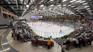 Estevan's Affinity Place is the home of the 2022 Centennial Cup. (Brady Lang/CTV News)