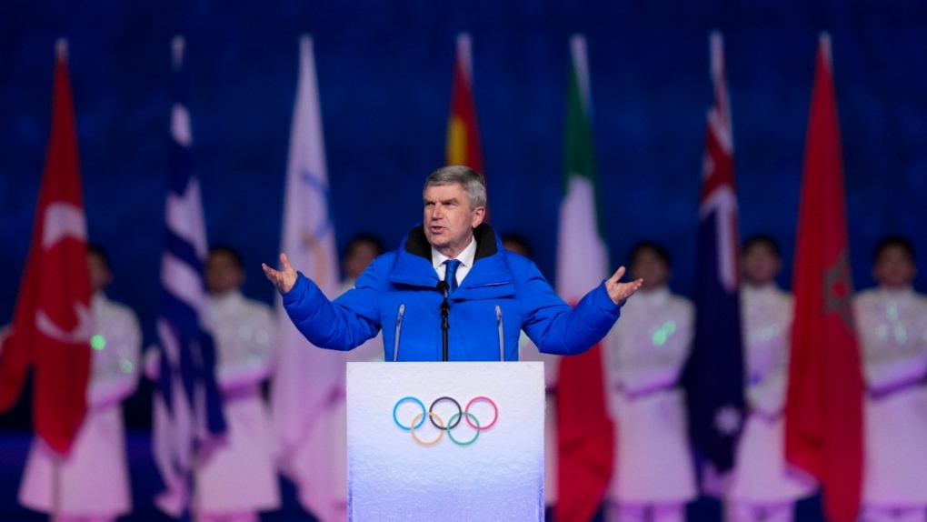 IOC President Thomas Bach in Beijing