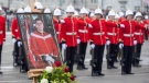 A picture of Officer Cadets Jack Hogarth prior to a Celebration of Life at RMC for the four fallen cadet officer in Kingston, Ontario, on Thursday May 19, 2022. (Lars Hagberg /THE CANADIAN PRESS)