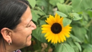 Holly McComber loves planting sunflowers. She shares her gardening tips.