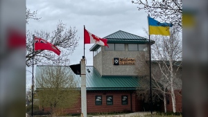 Dauphin welcome centre on May 20, 2022 (CTV News Photo Cody Carter)