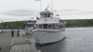 The Georgian Legacy, formerly known as the Miss Midland, had its maiden voyage under its new identity on Sat. May 21, 2022 (Steve Mansbridge/CTV News Barrie)