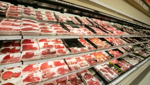 Various cuts of beef are seen in the meat section at an Atlantic Superstore grocery in Halifax, Friday, Jan. 28, 2022. Food prices are continuing to climb in Canada, pushing up grocery bills and forcing some households to change shopping habits.THE CANADIAN PRESS/Kelly Clark