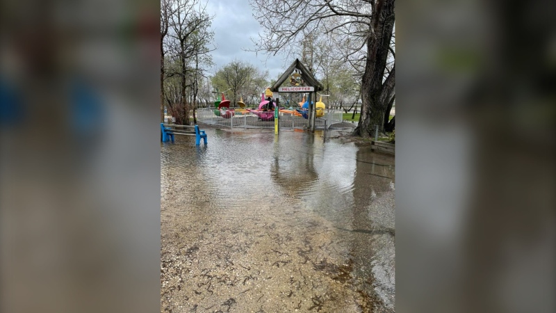 The opening of Tinkertown is delayed due to flooding. (Source: Facebook/Tinkertown Family Fun Park)