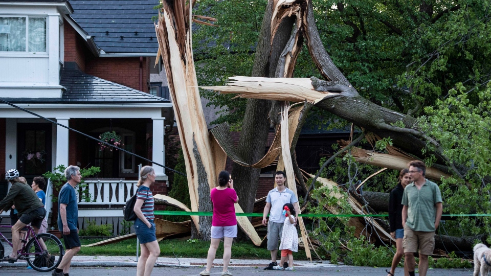 Ottawa storm damage May 21 2022
