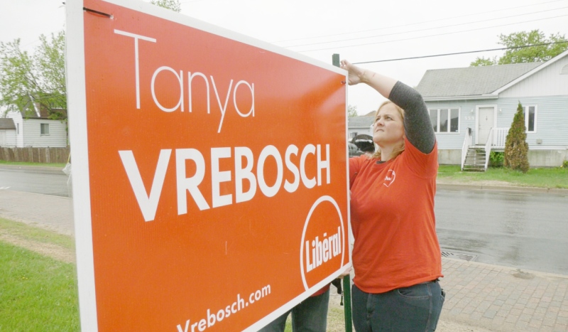 With less than two weeks to go in the provincial election, candidates in Nipissing are preparing their final push to gain support from the 60,000 eligible voters in the riding. (Eric Taschner/CTV News)