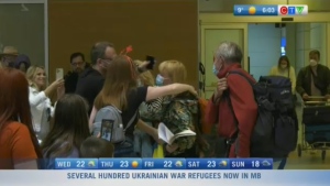 Ukrainians arrive, Healing Walk: Morning Live 