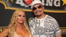 Coco and Ice T are seen in an undated file photo. (Source: MediaPunch / Shutterstock via CNN)