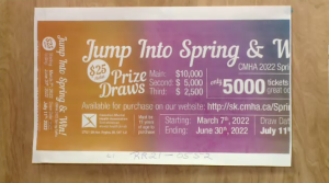 Hear about the Jump Into Spring to Win Raffle from the Canadian Mental Health Association and learn where the proceeds will go.