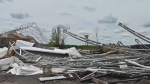 Brookson Farm badly damaged by storm 