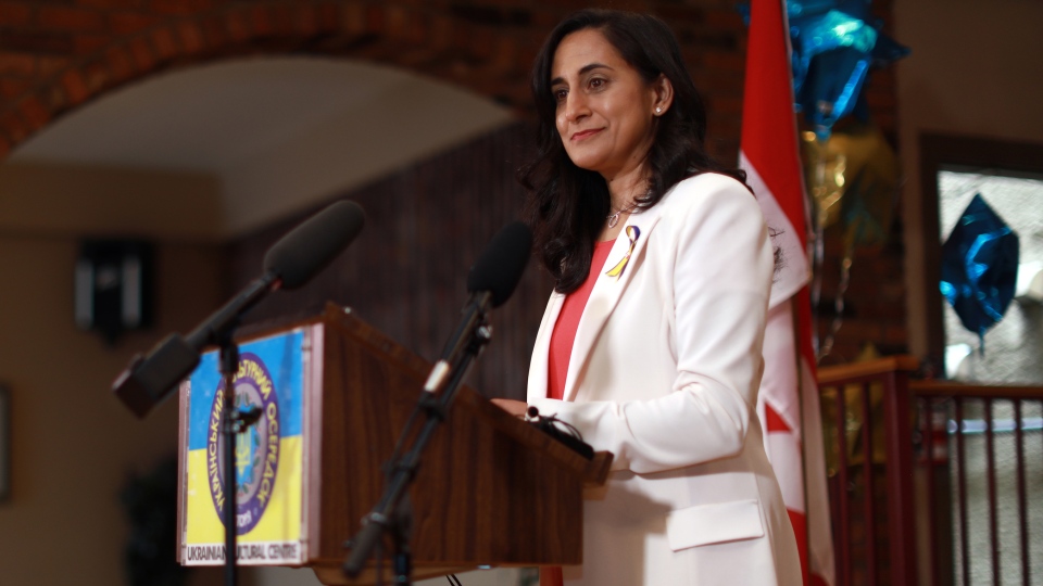 Minister of National Defence Anita Anand 